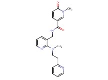 1-methyl-N-({2-[methyl(2-pyridin-2-ylethyl)amino]pyridin-3-yl}methyl)-6-oxo-1,6-dihydropyridine-3-carboxamide