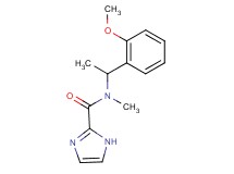 N-[1-(2-methoxyphenyl)ethyl]-N-methyl-1H-imidazole-2-carboxamide