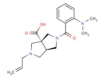 (3aR*,6aR*)-2-allyl-5-[2-(dimethylamino)benzoyl]hexahydropyrrolo[3,4-c]pyrrole-3a(1H)-carboxylic acid