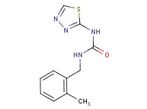 N-(2-methylbenzyl)-N'-1,3,4-thiadiazol-2-ylurea