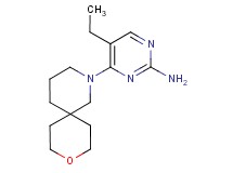 5-ethyl-4-(9-oxa-2-azaspiro[5.5]undec-2-yl)pyrimidin-2-amine