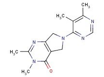 6-(5,6-dimethylpyrimidin-4-yl)-2,3-dimethyl-3,5,6,7-tetrahydro-4H-pyrrolo[3,4-d]pyrimidin-4-one