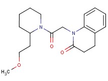 1-{2-[2-(2-methoxyethyl)piperidin-1-yl]-2-oxoethyl}-3,4-dihydroquinolin-2(1H)-one