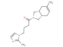 (3aR*,7aS*)-5-methyl-2-[4-(2-methyl-1H-imidazol-1-yl)butanoyl]-2,3,3a,4,7,7a-hexahydro-1H-isoindole