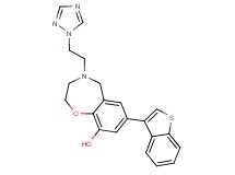 7-(1-benzothien-3-yl)-4-[2-(1H-1,2,4-triazol-1-yl)ethyl]-2,3,4,5-tetrahydro-1,4-benzoxazepin-9-ol