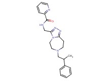 N-{[7-(2-phenylpropyl)-6,7,8,9-tetrahydro-5H-[1,2,4]triazolo[4,3-d][1,4]diazepin-3-yl]methyl}-2-pyridinecarboxamide