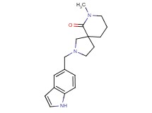 2-(1H-indol-5-ylmethyl)-7-methyl-2,7-diazaspiro[4.5]decan-6-one