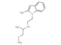 (2-methoxy-1-methylethyl)[2-(2-methyl-1H-indol-1-yl)ethyl]amine