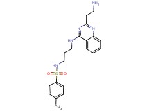 N-(3-{[2-(2-aminoethyl)-4-quinazolinyl]amino}propyl)-4-methylbenzenesulfonamide dihydrochloride