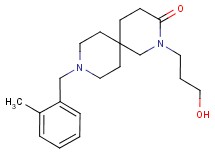 2-(3-hydroxypropyl)-9-(2-methylbenzyl)-2,9-diazaspiro[5.5]undecan-3-one