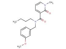 N-butyl-N-(3-methoxybenzyl)-1-methyl-2-oxo-1,2-dihydropyridine-3-carboxamide