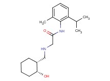2-({[(1R*,2R*)-2-hydroxycyclohexyl]methyl}amino)-N-(2-isopropyl-6-methylphenyl)acetamide