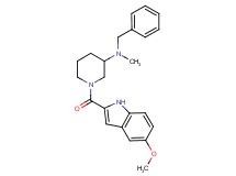 N-benzyl-1-[(5-methoxy-1H-indol-2-yl)carbonyl]-N-methyl-3-piperidinamine