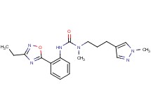 N'-[2-(3-ethyl-1,2,4-oxadiazol-5-yl)phenyl]-N-methyl-N-[3-(1-methyl-1H-pyrazol-4-yl)propyl]urea