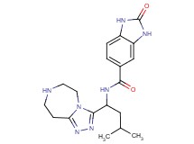 N-[3-methyl-1-(6,7,8,9-tetrahydro-5H-[1,2,4]triazolo[4,3-d][1,4]diazepin-3-yl)butyl]-2-oxo-2,3-dihydro-1H-benzimidazole-5-carboxamide