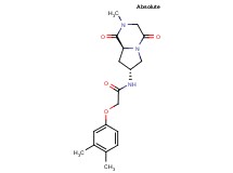2-(3,4-dimethylphenoxy)-N-[(7R,8aS)-2-methyl-1,4-dioxooctahydropyrrolo[1,2-a]pyrazin-7-yl]acetamide
