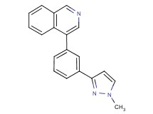 4-[3-(1-methyl-1H-pyrazol-3-yl)phenyl]isoquinoline