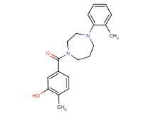 2-methyl-5-{[4-(2-methylphenyl)-1,4-diazepan-1-yl]carbonyl}phenol