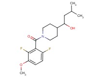 1-[1-(2,6-difluoro-3-methoxybenzoyl)-4-piperidinyl]-3-methyl-1-butanol