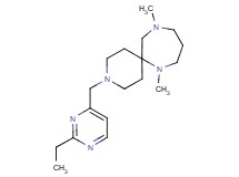 3-[(2-ethylpyrimidin-4-yl)methyl]-7,11-dimethyl-3,7,11-triazaspiro[5.6]dodecane