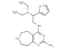 N~4~-[2-(diethylamino)-2-(2-furyl)ethyl]-6,7,8,9-tetrahydro-5H-pyrimido[4,5-d]azepine-2,4-diamine