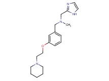 (1H-imidazol-2-ylmethyl)methyl[3-(2-piperidin-1-ylethoxy)benzyl]amine