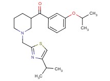 (3-isopropoxyphenyl){1-[(4-isopropyl-1,3-thiazol-2-yl)methyl]-3-piperidinyl}methanone