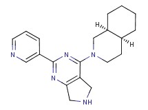 (4aS*,8aS*)-2-[2-(3-pyridinyl)-6,7-dihydro-5H-pyrrolo[3,4-d]pyrimidin-4-yl]decahydroisoquinoline