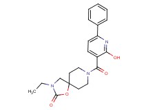 3-ethyl-8-[(2-hydroxy-6-phenyl-3-pyridinyl)carbonyl]-1-oxa-3,8-diazaspiro[4.5]decan-2-one
