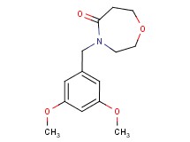 4-(3,5-dimethoxybenzyl)-1,4-oxazepan-5-one