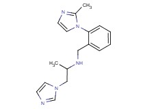 1-(1H-imidazol-1-yl)-N-[2-(2-methyl-1H-imidazol-1-yl)benzyl]propan-2-amine