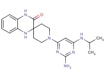 1-[2-amino-6-(isopropylamino)-4-pyrimidinyl]-1',4'-dihydro-3'H-spiro[piperidine-4,2'-quinoxalin]-3'-one