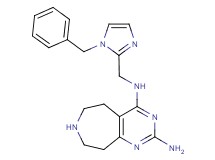 N~4~-[(1-benzyl-1H-imidazol-2-yl)methyl]-6,7,8,9-tetrahydro-5H-pyrimido[4,5-d]azepine-2,4-diamine dihydrochloride