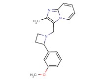 3-{[2-(3-methoxyphenyl)azetidin-1-yl]methyl}-2-methylimidazo[1,2-a]pyridine