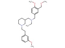 N-[4-methoxy-3-(methoxymethyl)benzyl]-N-({1-[2-(3-methoxyphenyl)ethyl]-3-piperidinyl}methyl)ethanamine