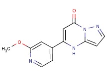 5-(2-methoxypyridin-4-yl)pyrazolo[1,5-a]pyrimidin-7(4H)-one
