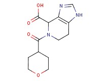 5-(tetrahydro-2H-pyran-4-ylcarbonyl)-4,5,6,7-tetrahydro-1H-imidazo[4,5-c]pyridine-4-carboxylic acid