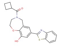 7-(1,3-benzothiazol-2-yl)-4-(cyclobutylcarbonyl)-2,3,4,5-tetrahydro-1,4-benzoxazepin-9-ol
