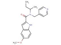 N-(sec-butyl)-5-methoxy-N-(pyridin-4-ylmethyl)-1H-indole-2-carboxamide