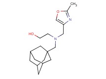 2-{(1-adamantylmethyl)[(2-methyl-1,3-oxazol-4-yl)methyl]amino}ethanol