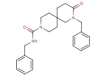 N,2-dibenzyl-3-oxo-2,9-diazaspiro[5.5]undecane-9-carboxamide