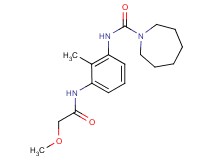 N-{3-[(methoxyacetyl)amino]-2-methylphenyl}azepane-1-carboxamide