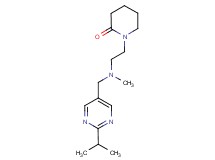1-{2-[[(2-isopropylpyrimidin-5-yl)methyl](methyl)amino]ethyl}piperidin-2-one