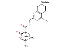 (1R,4S)-1,7,7-trimethyl-N-[(4-methyl-5,6,7,8-tetrahydroquinazolin-2-yl)methyl]-3-oxo-2-oxabicyclo[2.2.1]heptane-4-carboxamide