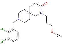 9-(2,3-dichlorobenzyl)-2-(3-methoxypropyl)-2,9-diazaspiro[5.5]undecan-3-one