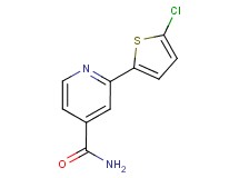 2-(5-chloro-2-thienyl)isonicotinamide