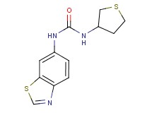 N-1,3-benzothiazol-6-yl-N'-(tetrahydro-3-thienyl)urea