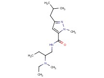 N-{2-[ethyl(methyl)amino]butyl}-3-isobutyl-1-methyl-1H-pyrazole-5-carboxamide