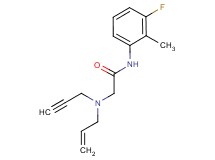 2-[allyl(prop-2-yn-1-yl)amino]-N-(3-fluoro-2-methylphenyl)acetamide