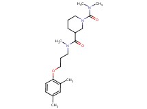 N~3~-[3-(2,4-dimethylphenoxy)propyl]-N~1~,N~1~,N~3~-trimethyl-1,3-piperidinedicarboxamide